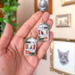 Tombstone Bookcase Dangles