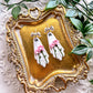 Floral Ghost Dangles