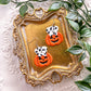 Dalmatian Pumpkin Dangles