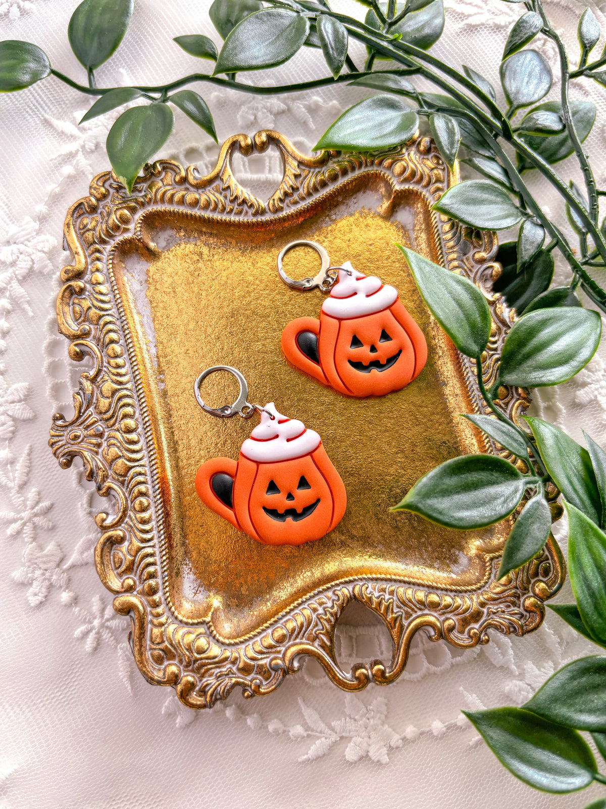 Pumpkin Mug Dangles