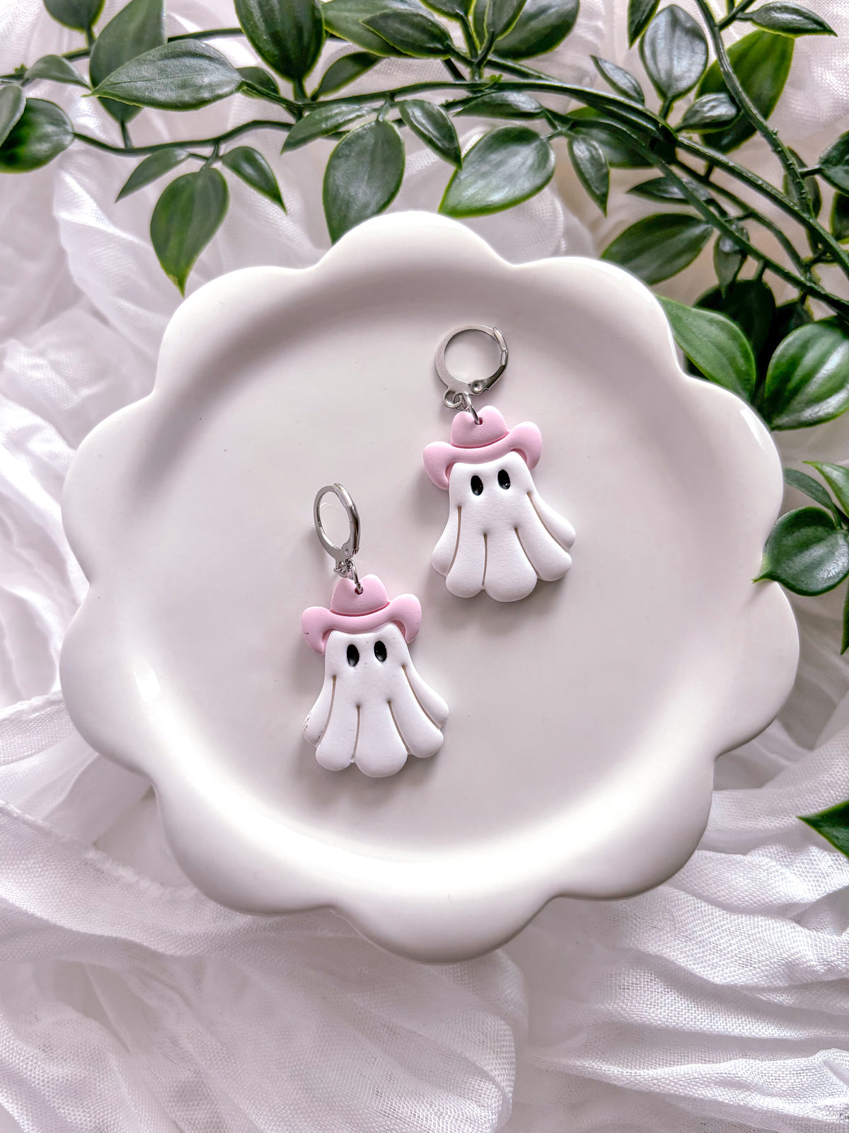 Cowboy Ghost Dangles