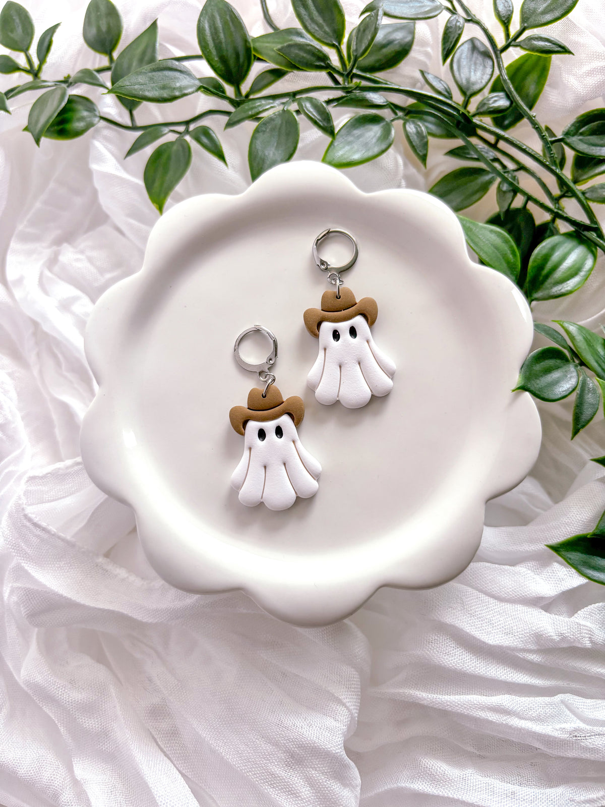 Cowboy Ghost Dangles