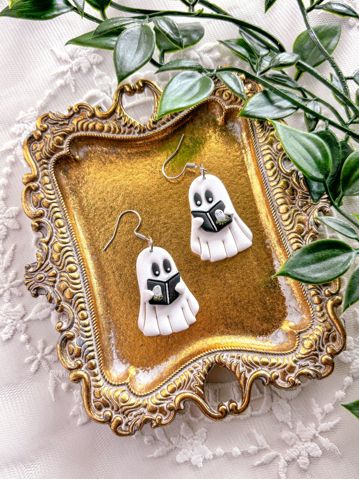 Ghostie Reading Book Dangles