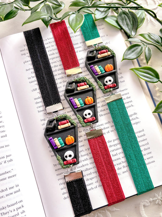 Coffin Bookcase Bookmark