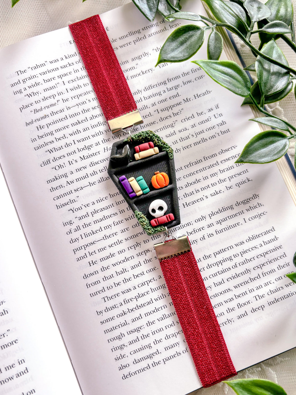 Coffin Bookcase Bookmark