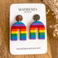 Stripped Rainbow Dangles