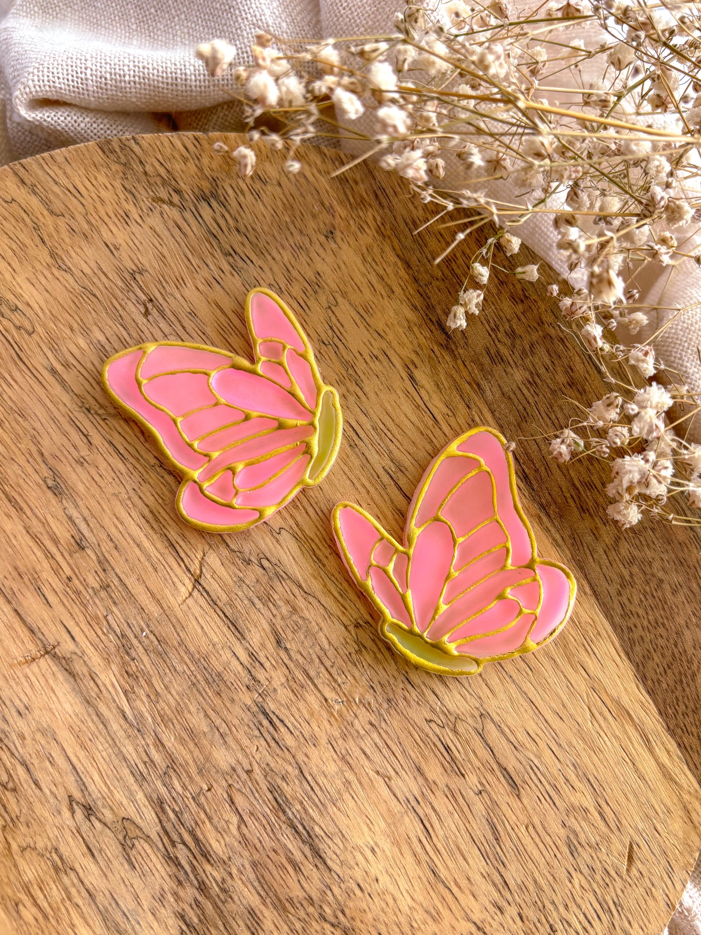 Butterfly Stained Glass Dangles