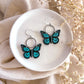 Blue Butterfly Dangles