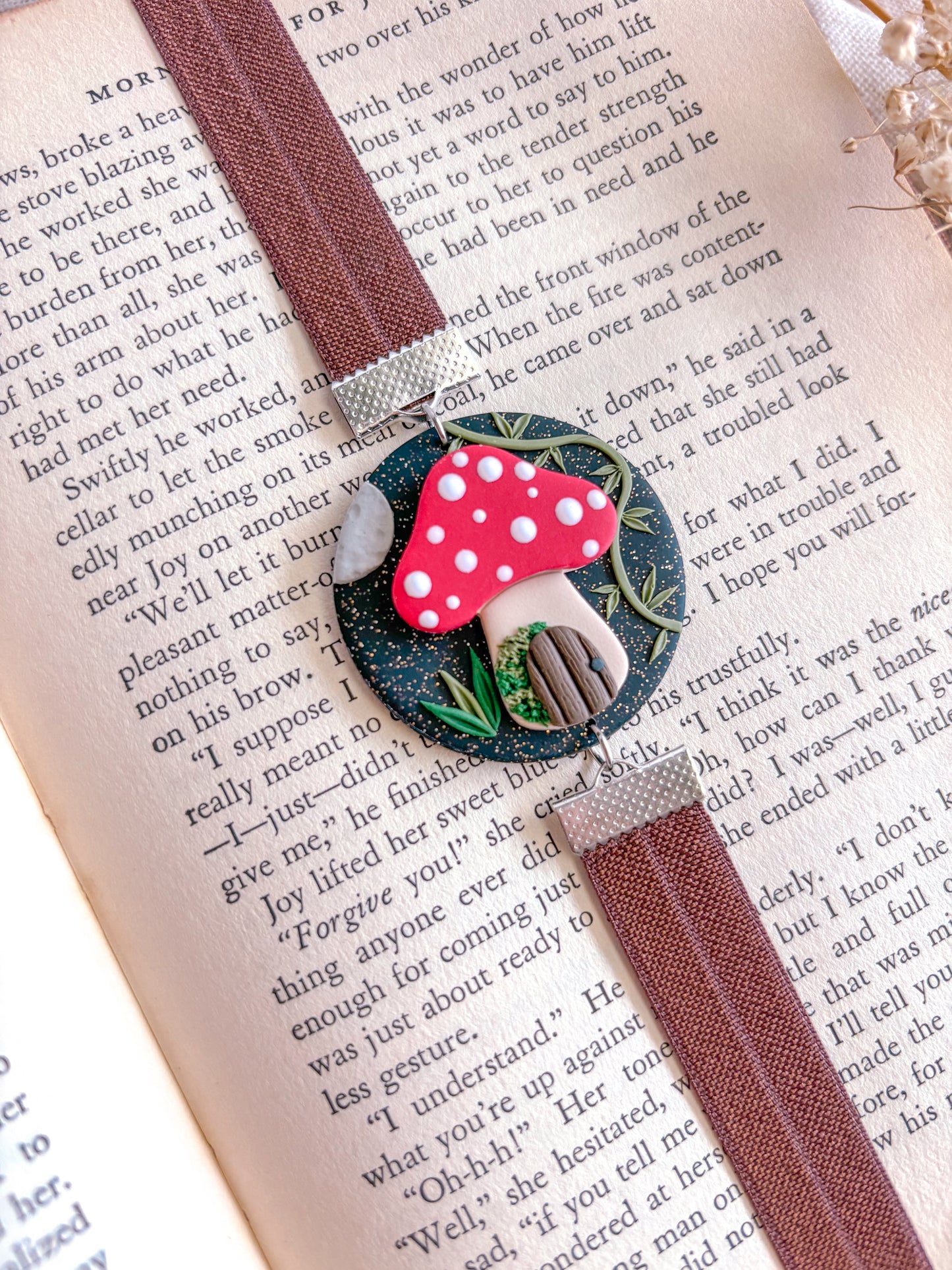 Mushroom Scene Bookmark