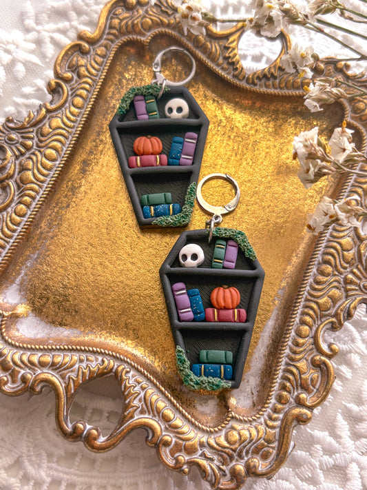 Coffin Bookcase Dangles (MTO)