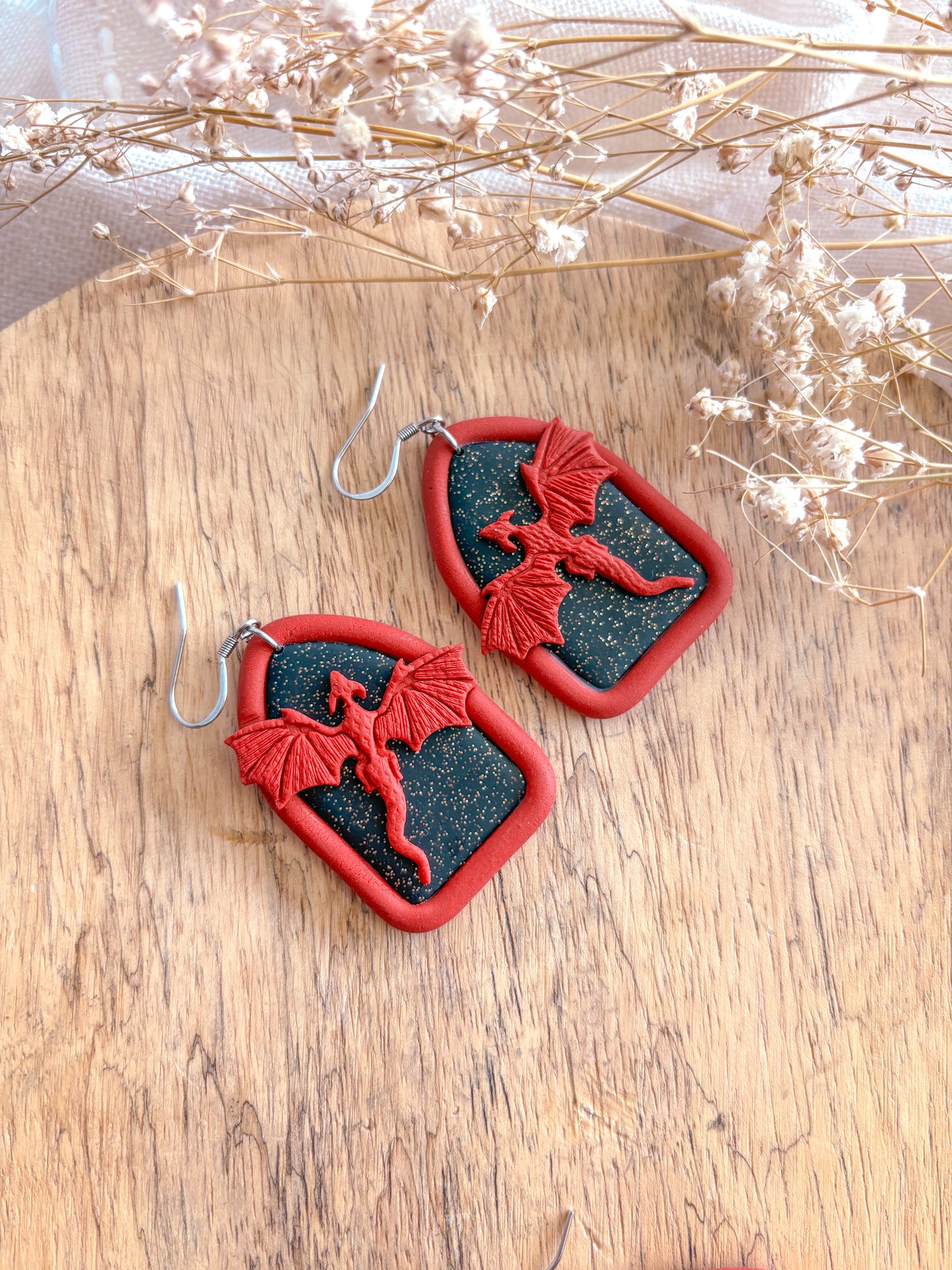 Team Red Dragon Dangles