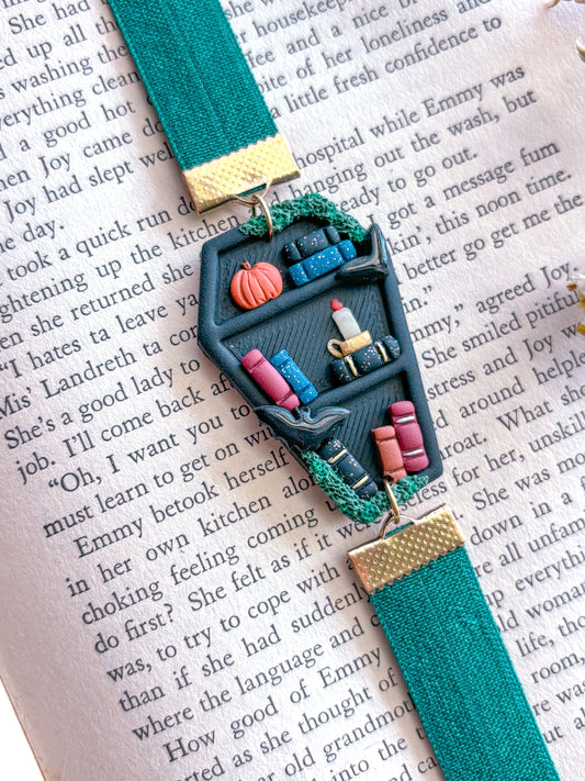 Coffin Bookcase Bookmark