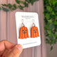 Pumpkin Ghost Dangles