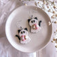 Sweet Romance Ghost Kitty Dangles