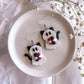 Dark Romance Kitty Ghost Dangles