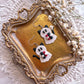Dark Romance Kitty Ghost Dangles