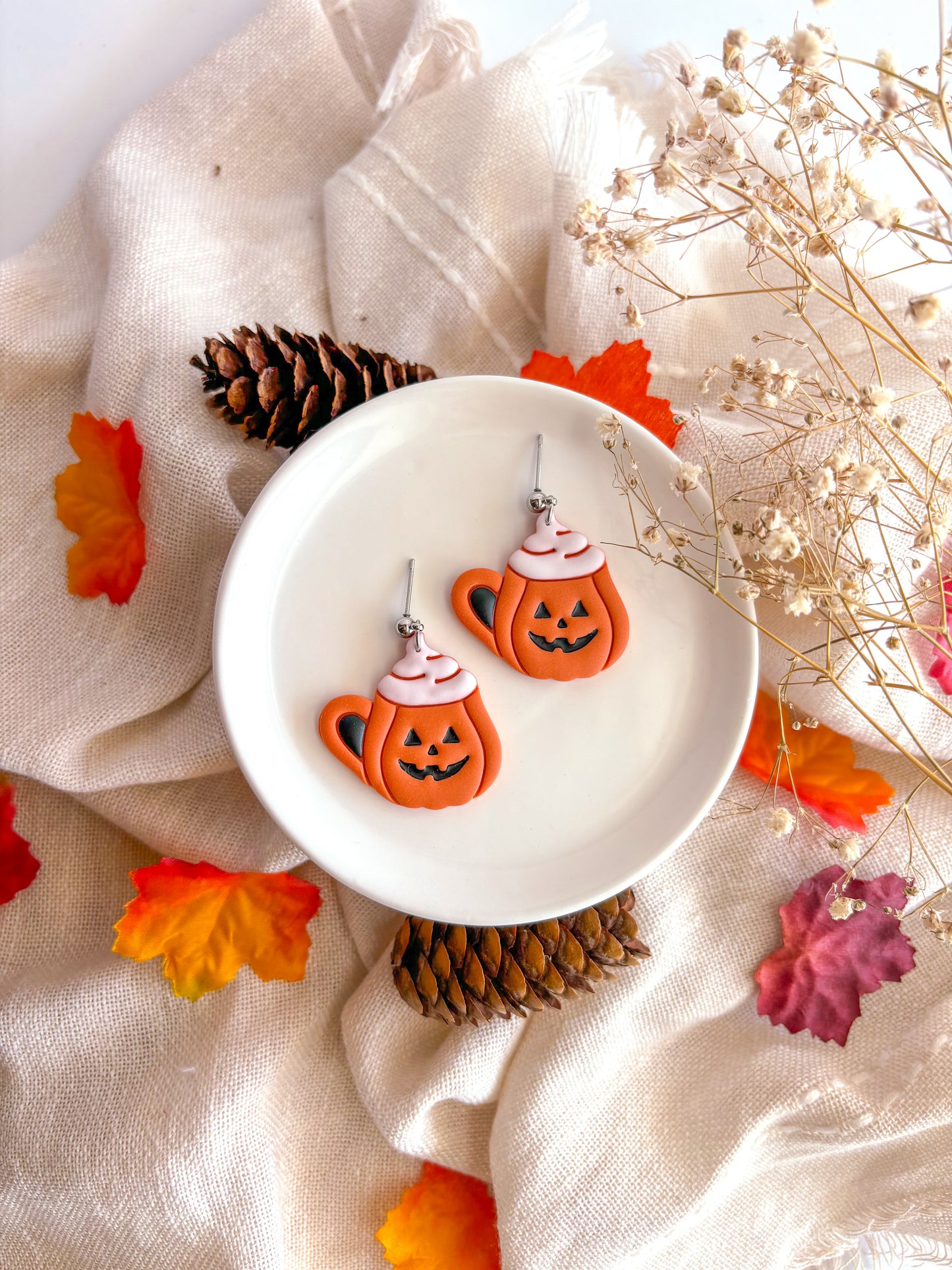 Pumpkin Spice Mug Dangles