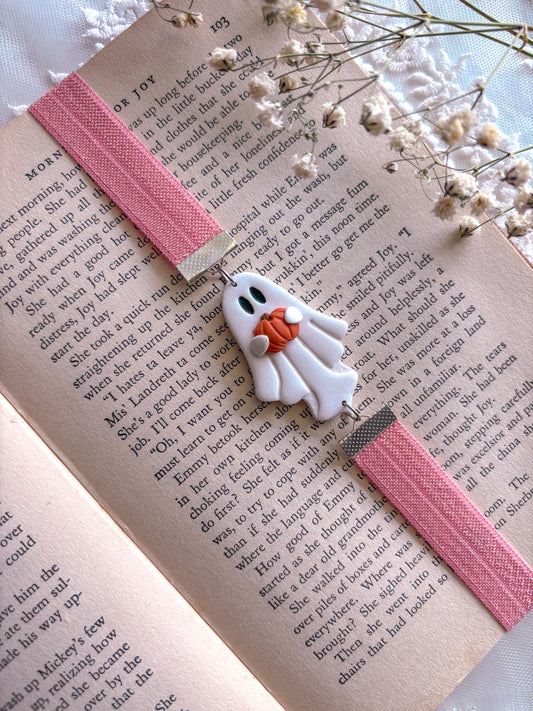 Ghostie Pumpkin Bookmark