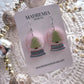 Pink Snow globe Dangles