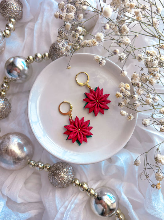 Poinsettia Dangles