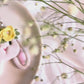 Yellow Floral Floppy Earring Dangles
