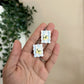 Lemon Postage Stamp Dangles