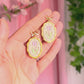 Tulip Imprint Dangles
