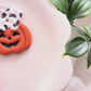 Dalmatian Pumpkin Dangles